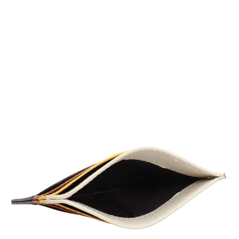 Da Milano Espresso 7 Slots Leather Card Case - Espresso  | Best Price UAE